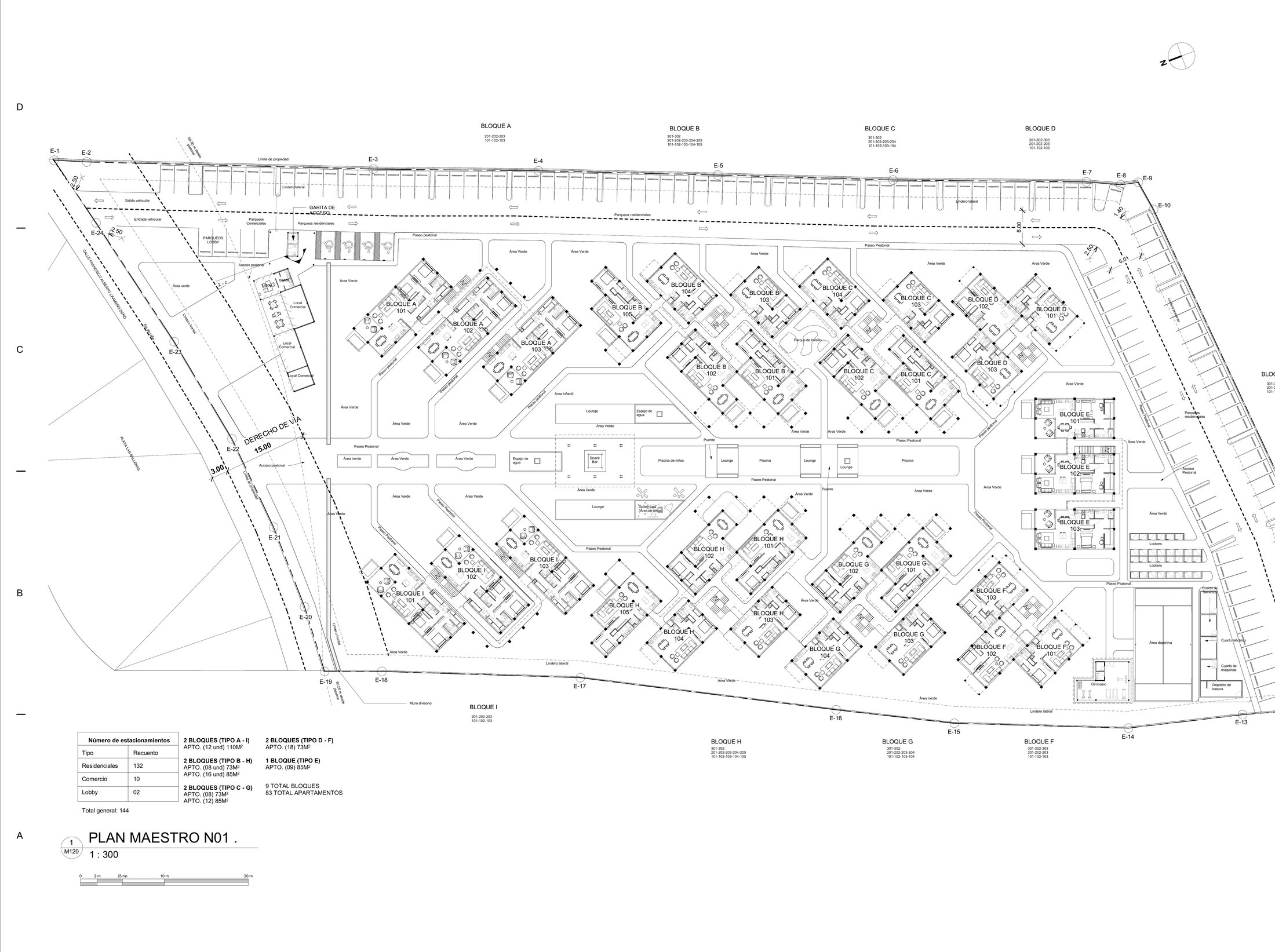 Site plan — Level 1, ground floor